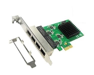 E-green PCI-Express kontroler 4-port Gigabit Ethernet