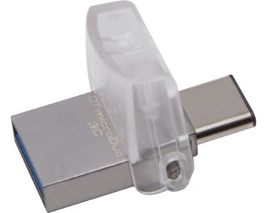 Kingston 32GB DataTraveler MicroDuo 3C USB 3.1 flash DTDUO3C/32GB srebrni
